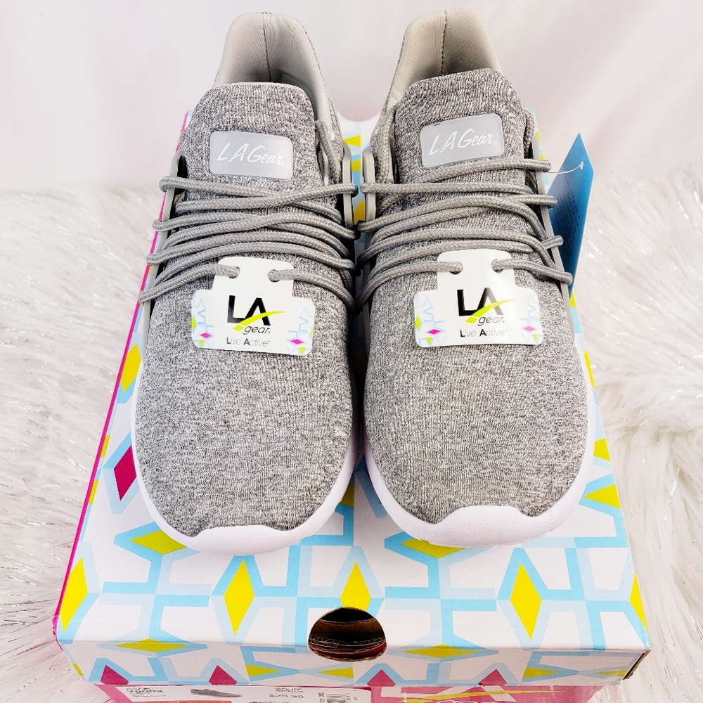 LA Gear AVA Sneakers Girls Sz 1